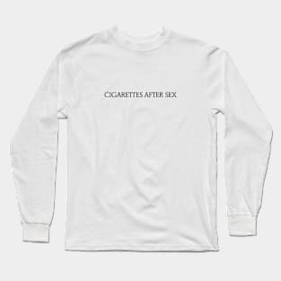 cigarettes band Long Sleeve T-Shirt